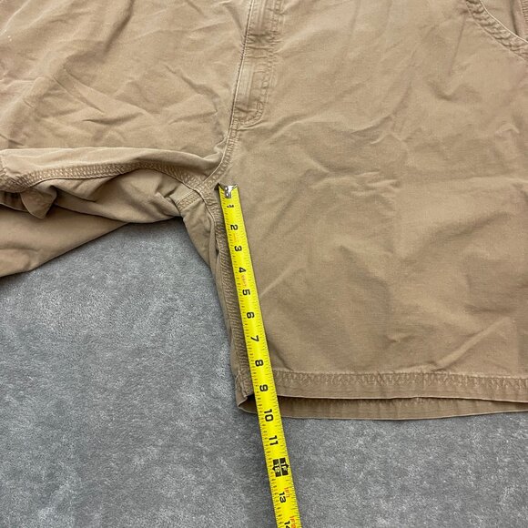 Carhartt Carpenter Shorts Size 50 x 9 Canvas Utility Work Shorts B147 DKH Brown - Picture 4 of 11